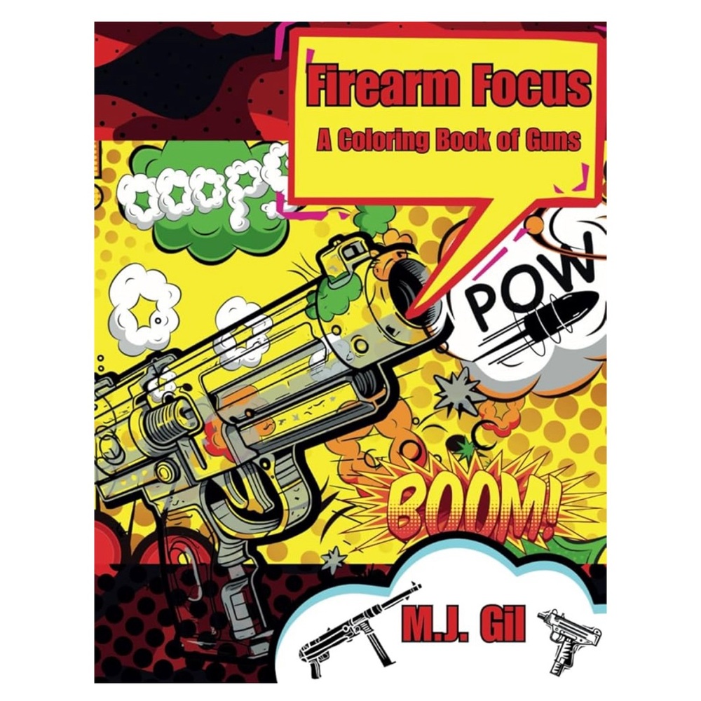 Firearm Focus Coloring Book